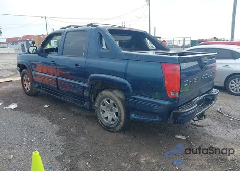 2005 Chevrolet Avalanche 1500 Z66 from USA, damaged, VIN 3GNEC12Z45G193780